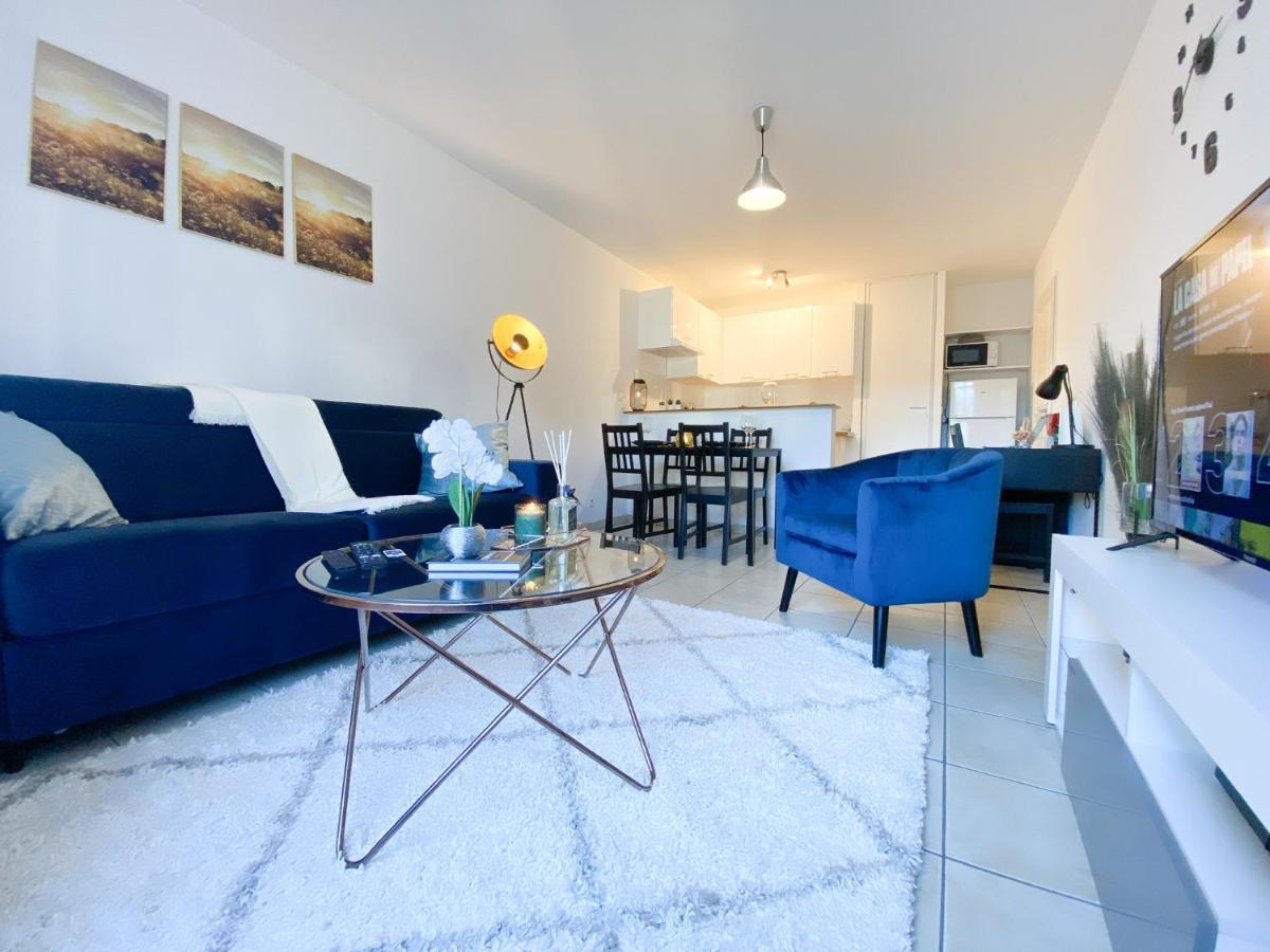 Ferienwohnung Blue Pearl - Parking - Gare Rer A 5 Min Corbeil-Essonnes Exterior foto